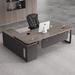 My Lux Decor Rectangular Table Wood in Gray | 29.52 H x 78.74 W x 1 D in | Wayfair 14:200844062#120x60x75cm 1