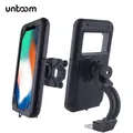 Supporto per telefono per bici impermeabile Supporto per telefono per specchietto retrovisore per moto Borsa per supporto per cellulare per manubrio per bicicletta per 4-7 pollici