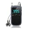 Nuovo Mini Radio portatili AM/FM ricevitore tascabile altoparlante Stereo Radio ricaricabile con sveglia per la trasmissione di meteo all