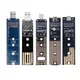 Adattatore convertitore scheda riser da M.2 a USB 3.0 TIPO C NGFF B + chiave M 6Gbps M.2 NVME chiave