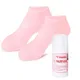 Chaussettes en silicone pour pieds imbibés gel hydratant invisible anti-alde ultra-mince