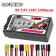 GNB-Lipo Battery Low Profile Hardcase 5300Mah 2S 7.6V Hv Shorty 5.0mm Bullet Tyor Racing Rc