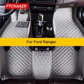 FTCHuto ER-Tapis de sol de voiture personnalisés pour Ford Ranger tapis automatiques accessoires