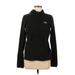 The North Face Zip Up Hoodie: Black Solid Tops - Women's Size Medium