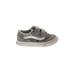 Vans Sneakers: Gray Color Block Shoes - Kids Girl's Size 7