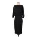 Anthropologie Casual Dress - Midi: Black Dresses - Women's Size Small