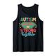 Autism Warriors Strong Together - Empathic Spectrum Designs Tank Top