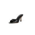 The Drop Damen Mandy Sandalen mit spitzem Zehenbereich, Schwarz, 37 EU