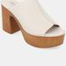 Journee Collection Women's Tru Comfort Foam Lorenza Sandals - White - 9.5