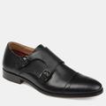 Thomas and Vine Thomas & Vine Calvin Double Monk Strap Dress Shoe - Black - 11