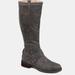Journee Collection Journee Collection Women's Extra Wide Calf Meg Boot - Grey - 6