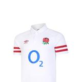 Umbro England Rugby Mens 22/23 Classic Home Jersey - White - 4XL