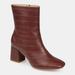 Journee Collection Journee Collection Women's Trevi Bootie - Brown - 11