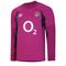 Umbro England Rugby Mens 22/23 Drill Top - Wild Aster/Bachelor Button/Ensign Blue - Pink - XXL