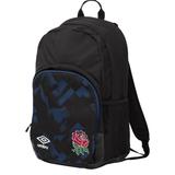 Umbro England Rugby 22/23 Team Training Academy Knapsack Bag - Black