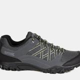 Regatta Mens Edgepoint III Low Rise Hiking Shoes - Briar/Lime Punch - Grey - 13