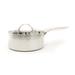 BergHOFF Vintage Tri-Ply Stainless Steel 7" Covered Saucepan, Hammered, 2 Qt