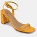 Journee Collection Journee Collection Women's Chasity Pump - Yellow - 7