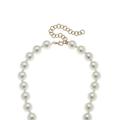 Canvas Style Eleanor Beaded Pearl Necklace - White