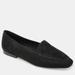 Journee Collection Women's Tullie Loafer Flat - Black - 12