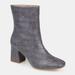 Journee Collection Journee Collection Women's Trevi Bootie - Grey - 7