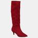 Journee Collection Journee Collection Women's Tru Comfort Foam Vellia Boot - Red - 7.5