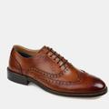 Thomas and Vine Thomas & Vine Franklin Wide Width Wingtip Oxford - Brown - 13