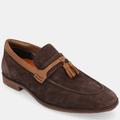 Thomas and Vine Hawthorn Apron Toe Tassel Loafer - Brown - 11