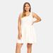 White Mark Plus Crystal Dress - White - 3X