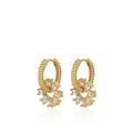 Luv AJ The Baguette Washer Huggies Earrings - Gold