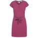 Trespass Lidia Womens Round Neck Cotton Dress - Fig Stripe - Purple - XXS