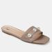 Journee Collection Journee Collection Women's Leonie Slide - Brown - 9