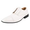 LIBERTYZENO Owen Leather Oxford Style Dress Shoes - White - 13