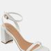 Journee Collection Journee Collection Women's Chasity Pump - White - 7