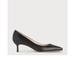 L.K. Bennett Audrey Black Nappa Leather Closed Court - Black