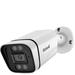 JideTech 8MP 4K IP66 Waterproof Outdoor POE Security Bullet Camera - White