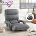 Loungie Neela Recliner/Floor Chair, Mesh - Grey