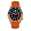 Reign Watches Reign Francis Leather-Band Watch w/Date - Orange
