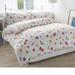 Belledorm Belledorm Daisy Duvet Set (White/Yellow/Pink) (Queen) (UK - King) - White