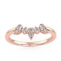 Brilliant Carbon Supernova Band In Rose Gold (0.15 Ct. Tw.) - Pink - 6