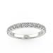 Brilliant Carbon River of Light Band In White Gold (1.05 Ct. Tw.) - White - 5.5