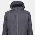 Regatta Mens Erasmus 4 In 1 Soft Shell Jacket - Seal Grey - Grey - L