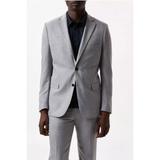 Burton Mens Marl Slim Suit Jacket - Mid Grey - Grey - 40R