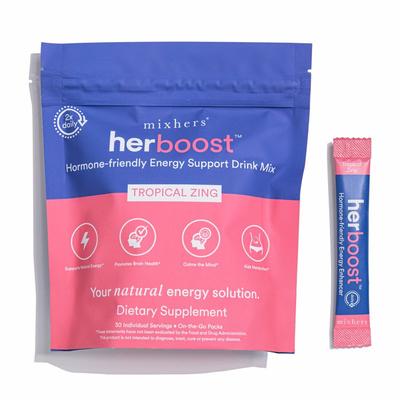 Mixhers Herboost Energy Support Drink Mix