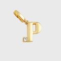 Joanna Buchanan Monogram Charm, P - Gold