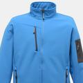 Regatta Regatta Standout Mens Arcola 3 Layer Waterproof And Breathable Softshell Jacket (French Blue/Seal Gray) - Blue - XXXL