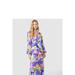 Principles Womens/Ladies Floral Oversized Midaxi Dress - Purple - 12