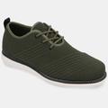 Vance Co. Shoes Novak Wide Width Knit Dress Shoe - Green - 10