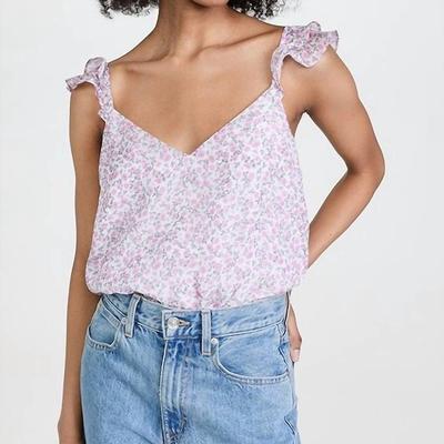 Cami NYC Cara Chiffon Cami - Floral - Purple