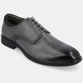Vance Co. Shoes Kimball Wide Width Plain Toe Dress Shoe - Grey - 9